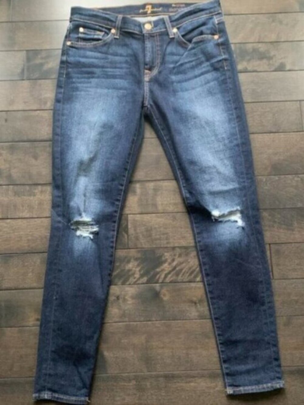 7 for all Mankind Ankle Skinny Jeans